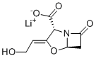 structure of CAS# 61177-44-4, Clavulanate lithium