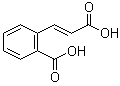 CAS 登录号：612-40-8, 2-羧基肉桂酸