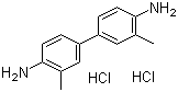 3,3'-Dimethylbenzidine dihydrochloride molecular structure (CAS 612-82-8)