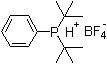 structure of CAS# 612088-55-8, Bis(1,1-dimethylethyl)(phenyl)Phosphine tetrafluoroborate