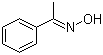 Acetophenone oxime molecular structure (CAS 613-91-2)