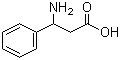 CAS # 614-19-7 (3646-50-2), 3-Amino-3-phenylpropionic acid, DL-3-Amino-3-phenylpropionic acid, beta-Aminohydrocinnamic acid, DL-beta-Phenylalanine