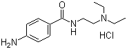 structure of CAS# 614-39-1, Procainamide hydrochloride