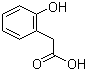 structure of CAS# 614-75-5, 邻羟基苯乙酸