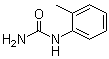 CAS # 614-77-7, 2-Tolylurea, (2-Methylphenyl)urea, 1-(2-Methylphenyl)urea, N-(2-Methylphenyl)urea, N-o-Tolylurea, NSC 406061, o-Methylphenylurea, o-Tolylcarbamide, o-Tolylurea