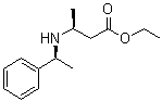 CAS # 61477-36-9, [S-(R*,R*)]-3-[(1-Phenylethyl)amino]butanoic acid ethyl ester, (3S)-3-[[(1S)-1-Phenylethyl]amino]butanoic acid ethyl ester
