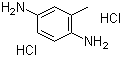 2-Methyl-1,4-benzenediamine hydrochloride molecular structure (CAS 615-45-2)