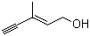 CAS # 6153-05-5, (Z)-3-Methylpent-2-en-4-yn-1-ol, cis-3-Methyl-2-pentene-4-yn-1-ol