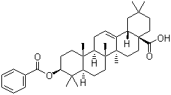 CAS # 6153-31-7, Oleanolic acid benzoate, (3beta)-3-(Benzoyloxy)-olean-12-en-28-oic acid