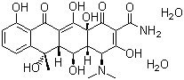structure of CAS# 6153-64-6, Oxytetracycline dihydrate