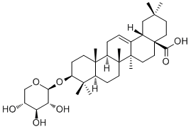 CAS # 61617-29-6, Songoroside A, Oleanolic acid-3-O-beta-D-xylopyranoside