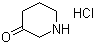 structure of CAS# 61644-00-6, Piperidin-3-one hydrochloride