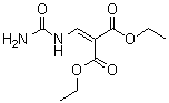 CAS 登录号：61679-84-3, (脲基亚甲基)丙二酸二乙酯