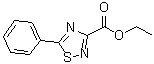 CAS # 61689-35-8, 5-Phenyl-1,2,4-thiadiazole-3-carboxylic acid ethyl ester