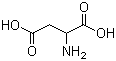 structure of CAS# 617-45-8, DL-Aspartic acid