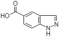 structure of CAS# 61700-61-6, 1H-吲唑-5-羧酸
