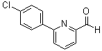 structure of CAS# 61704-30-1, 6-(4-氯苯基)-2-吡啶甲醛