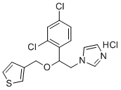 CAS # 61709-33-9, Tioconazole Related Compound A, Unii-C6G5idn5G6,1-[2-(2,4-dichlorophenyl)-2-(thiophen-3-ylmethoxy)ethyl]imidazole,hydrochloride