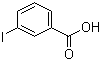 3-Iodobenzoic acid molecular structure (CAS 618-51-9)
