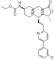 Vorapaxar molecular structure (CAS 618385-01-6)
