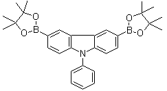 CAS # 618442-57-2, 9-Phenyl-3,6-bis(4,4,5,5-tetramethyl-1,3,2-dioxaborolan-2-yl)-9H-carbazole