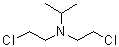 CAS # 619-34-1, N,N-Bis(2-chloroethyl)-2-propanamine