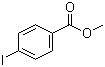 Methyl 4-iodobenzoate molecular structure (CAS 619-44-3)
