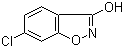 structure of CAS# 61977-29-5, 6-Chloro-1,2-benzisoxazol-3-ol