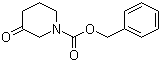 1-Cbz-3-piperidinone molecular structure (CAS 61995-20-8)