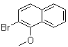 structure of CAS# 62012-54-8, 2-Bromo-1-methoxynaphthalene