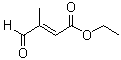 Ethyl (E)-4-oxo-3-methyl-2-butenoate molecular structure (CAS 62054-49-3)