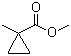 CAS # 6206-25-3, Methyl 1-methylcyclopropane-1-carboxylate, 1-Methylcyclopropane-1-carboxylic acid methyl ester