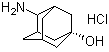 structure of CAS# 62075-23-4, trans-4-Aminoadamantan-1-ol hydrochloride