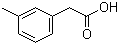 CAS # 621-36-3, 3-Methylphenylacetic acid, 2-(3-Methylphenyl)acetic acid, 3-Tolylacetic acid, m-Tolylacetic acid