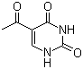 structure of CAS# 6214-65-9, 5-Acetyluracil