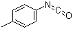 CAS # 622-58-2, p-Tolyl isocyanate, 4-Methylphenyl isocyanate