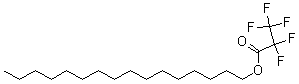 CAS # 6222-07-7, Pentafluoropropionic acid hexadecyl ester