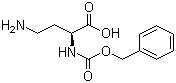 structure of CAS# 62234-40-6, N-alpha-苄氧羰基-L-2,4-二氨基丁酸