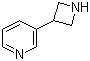 CAS # 62247-32-9, 3-(3-Azetidinyl)pyridine