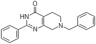 CAS # 62259-93-2, 5,6,7,8-Tetrahydro-2-phenyl-7-benzylpyrido[3,4-d]pyrimidin-4(3H)-one