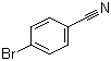 CAS # 623-00-7, 4-Bromobenzonitrile, 4-Bromobenzoic acid nitrile, p-bromobenzonitrile, 1-Bromo-4-cyanobenzene