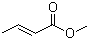 CAS # 623-43-8, trans-Methyl crotonate, (E)-2-Butenoic acid methyl ester