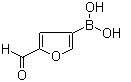 structure of CAS# 62306-80-3, 5-Formylfuran-3-boronic acid