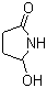 5-Hydroxy-2-pyrrolidone molecular structure (CAS 62312-55-4)