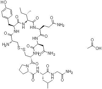 CAS 登录号：6233-83-6, 缩宫素乙酸盐