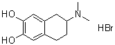 CAS # 62421-56-1, 6-(Dimethylamino)-5,6,7,8-tetrahydro-2,3-naphthalenediol hydrobromide