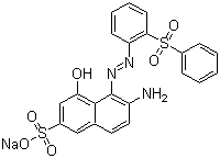 Acid Red 42 molecular structure (CAS 6245-60-9)