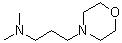 CAS # 62478-44-8, N,N-Dimethyl-4-morpholinepropanamine