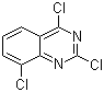 structure of CAS# 62484-29-1, 2,4,8-三氯喹唑啉