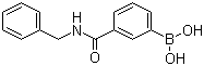 structure of CAS# 625470-96-4, 3-[(Benzylamino)carbonyl]phenylboronic acid